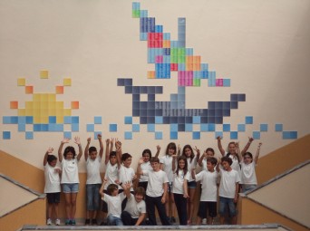 Mural dos 25 anos do CEI!